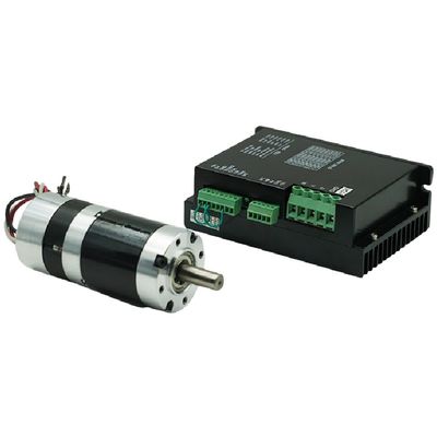 Motor alinhado sem escova de 56JBX DC24v 20-100W com a caixa de engrenagens planetária para o equipamento do controle da precisão