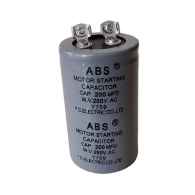 classe C do capacitor do motor 40-200Uf elétrico à prova de explosões para o motor da máquina de lavar