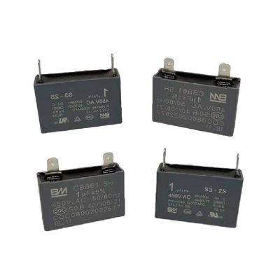 classe à prova de explosões C do capacitor do motor de fã 1-200Uf elétrico para o motor de fã do ventilador