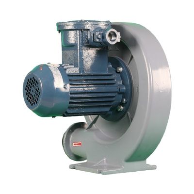 Ventilador de sopro centrífugo prateado / cinza 1000-3000RPM para penetração e fornecimento de ar de dutos