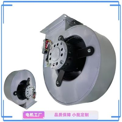 Modelos de ventiladores centrífugos CE de baixo ruído e alto desempenho de 7-7 a 12-12 com motor BLDC para estufas e salas limpas